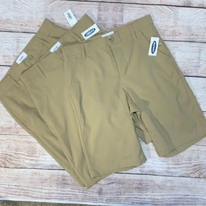 3 Pair NWT Old Navy Girls Shorts - Sz 10 Slim